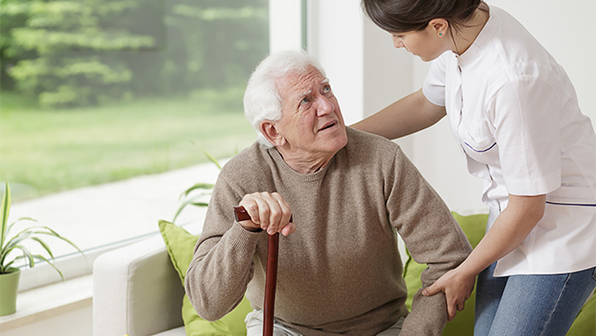 old people in nursing homes